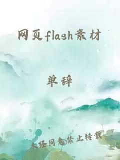 网页flash素材