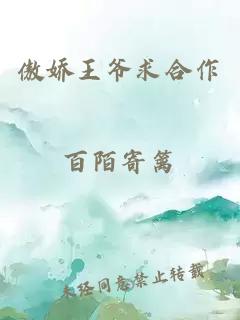 傲娇王爷求合作