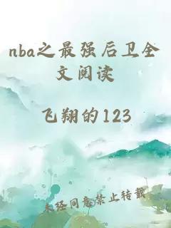 nba之最强后卫全文阅读